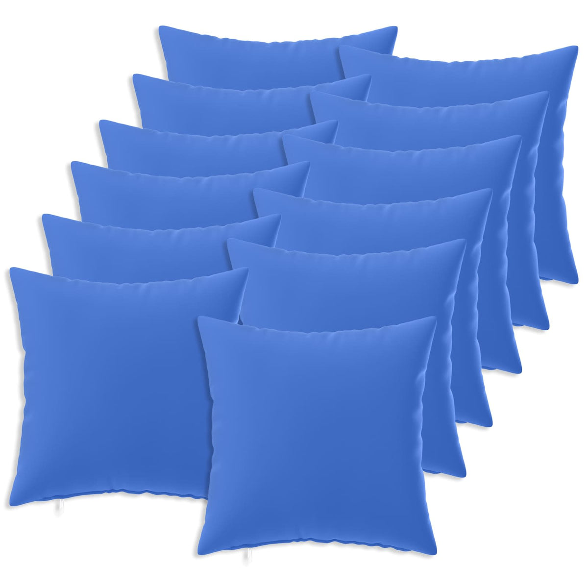 Throw Pillow HEERLEN Polyester 12 40 x 40 cm Royal blue