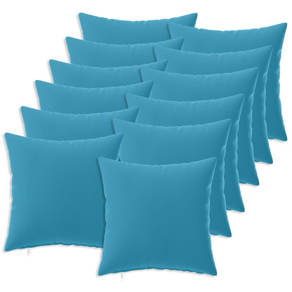 Throw Pillow HEERLEN Polyester 12 40 x 40 cm Light blue