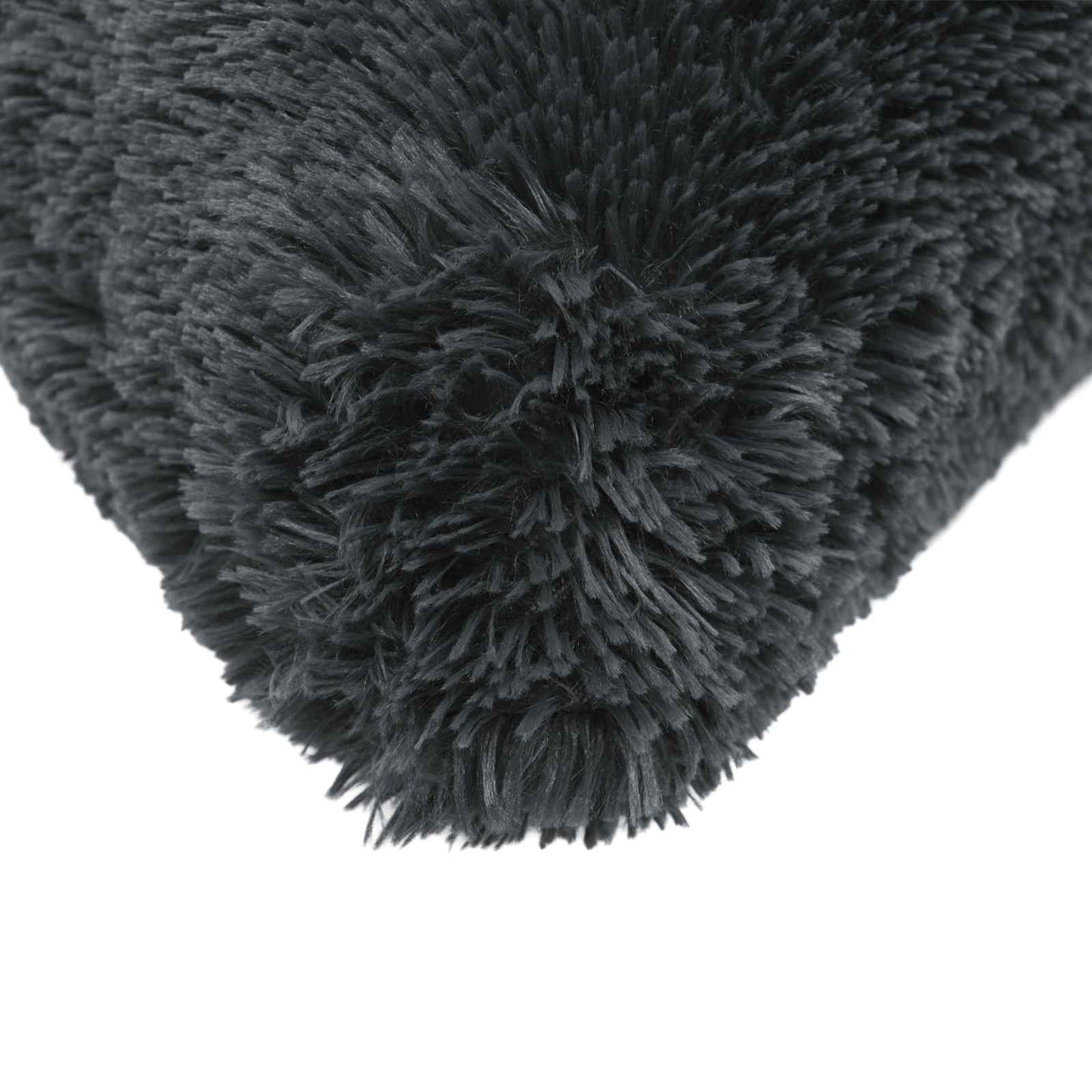 vidaXL Cushion with Pillow HEERLEN 12 pcs Anthracite PV Fleece 5