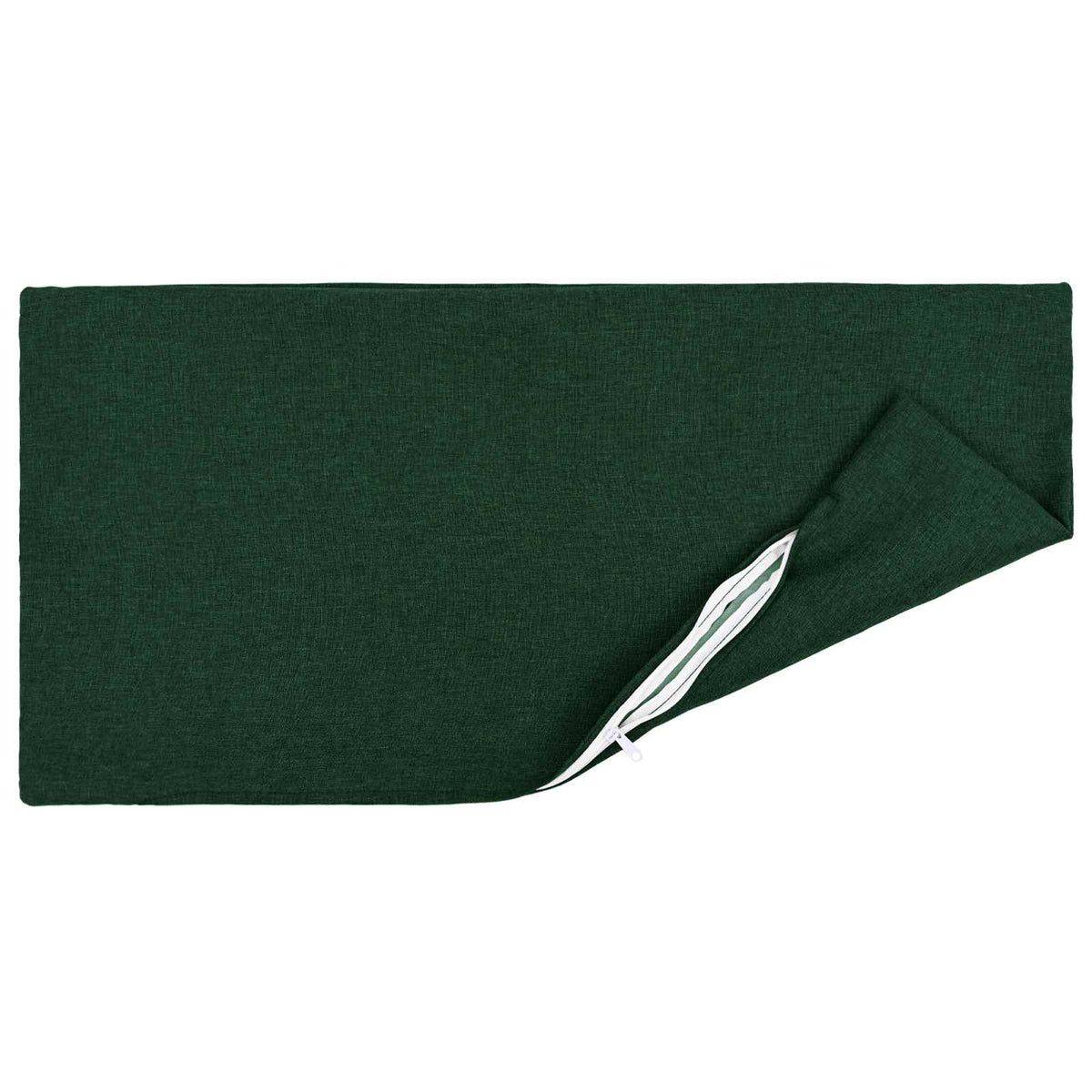 vidaXL Cushion with Pillow HEERLEN 6 pcs Dark Green Fabric 3