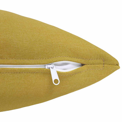vidaXL Cushion with Pillow HEERLEN 6 pcs Light Green Fabric 4
