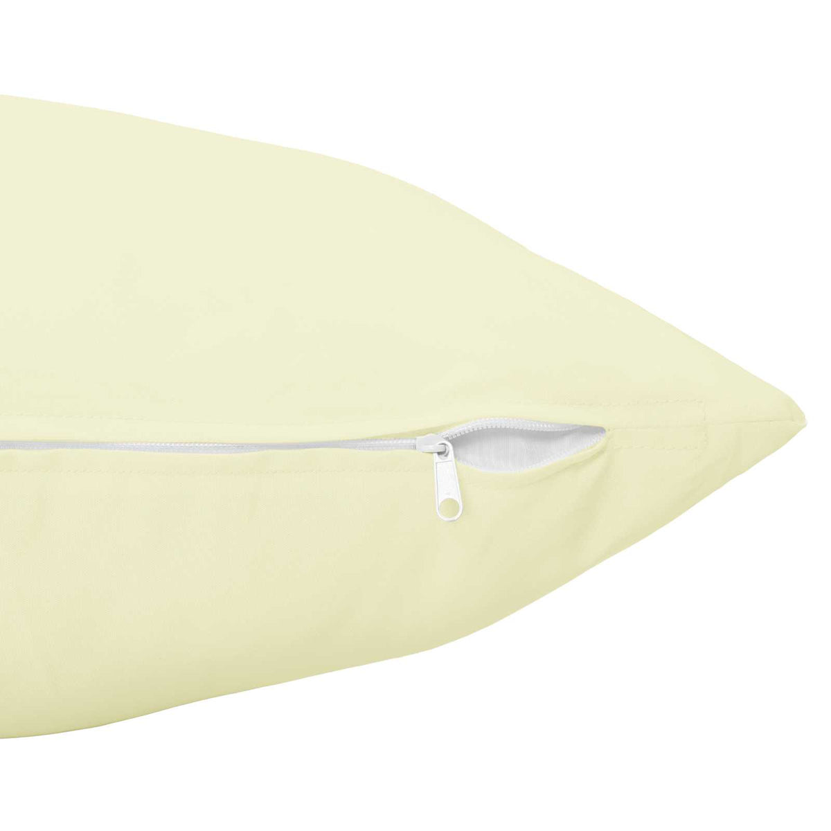 Cushion with Pillow HEERLEN 6 pcs Cream Polyester