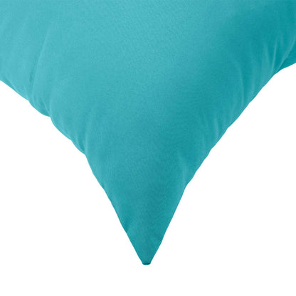 Cushion Pillow HEERLEN Turquoise Polyester