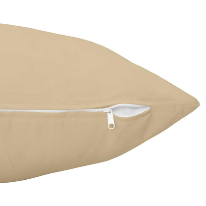 vidaXL Throw Pillow 6 pcs HEERLEN Beige 40 x 70 cm Polyester 6