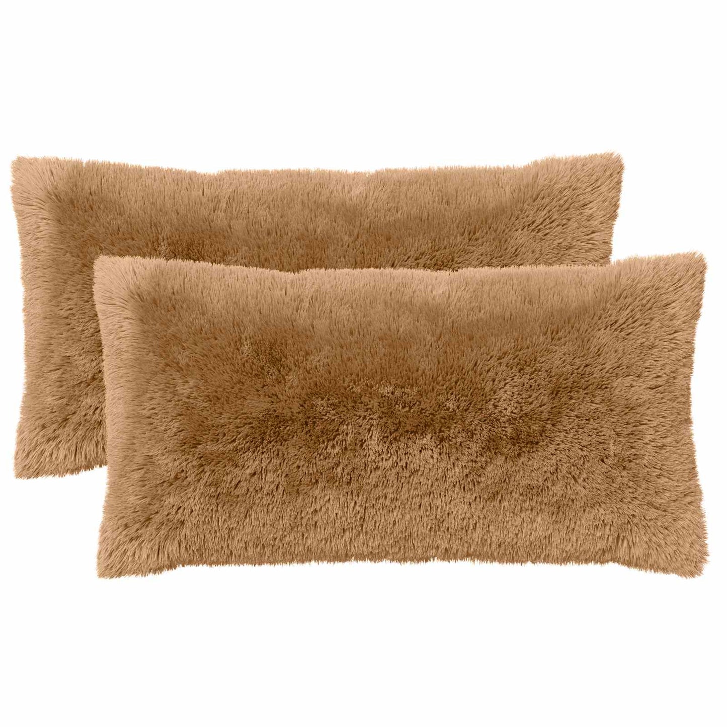 vidaXL Cushion with Pillow HEERLEN 6 pcs Taupe PV Fleece 2