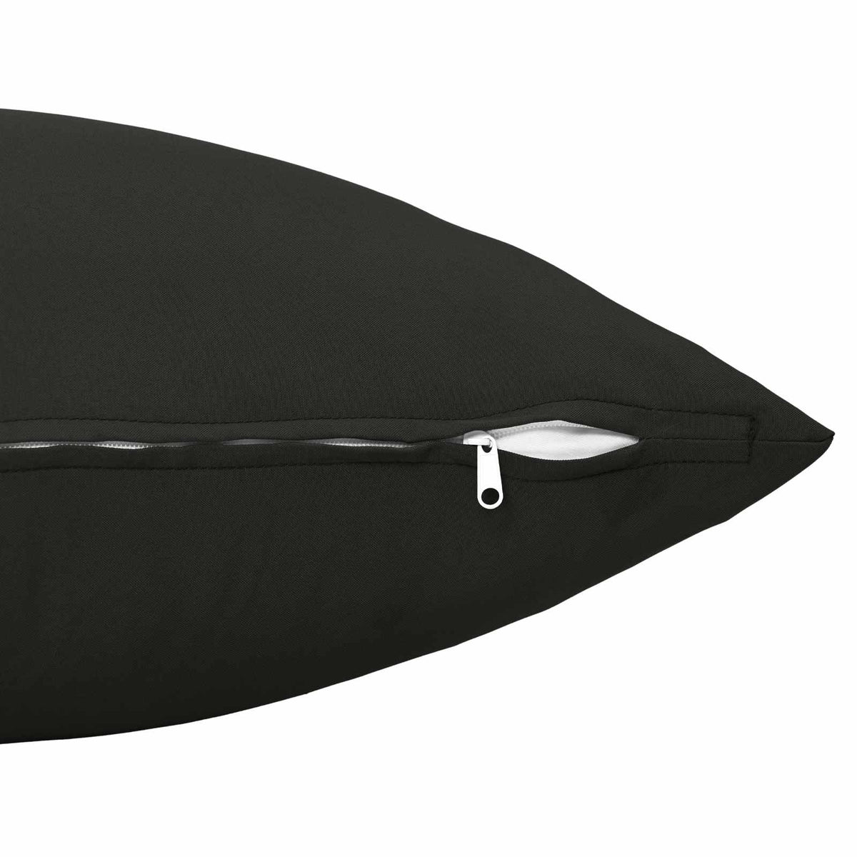 vidaXL Throw Pillow 6 pcs HEERLEN Black 40 x 80 cm Polyester 6