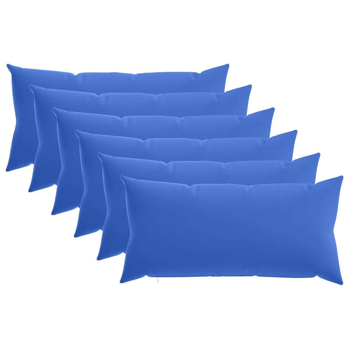 Throw Pillow HEERLEN Polyester 6 40 x 80 cm Royal blue