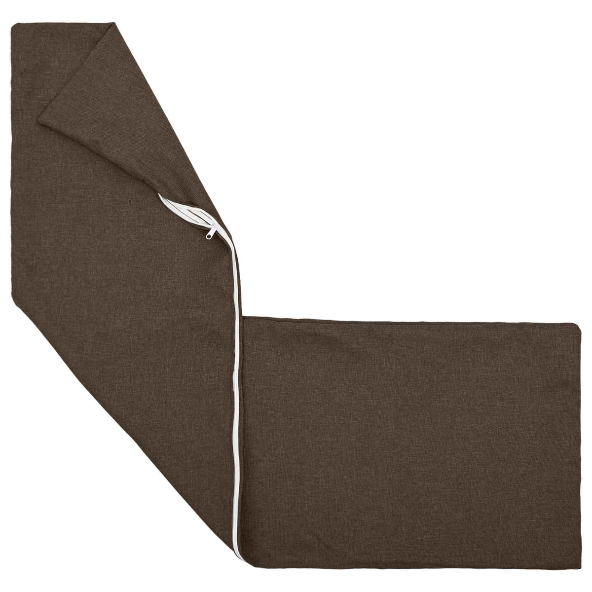 vidaXL Cushion with Pillow HEERLEN 2 pcs Taupe Fabric 4