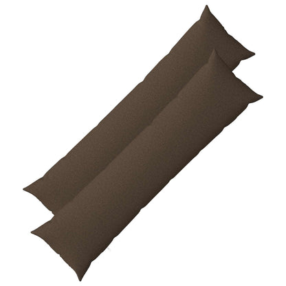 Throw Pillow HEERLEN Fabric 2 Taupe 30 x 30–Ø 30 cm 40 x 145 cm