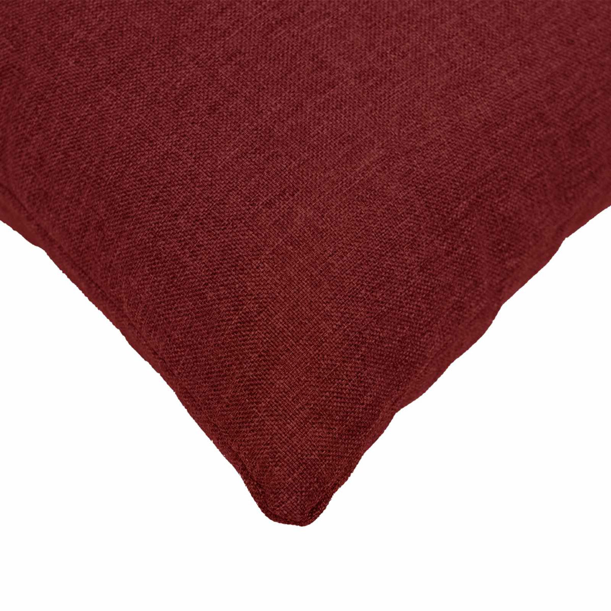 vidaXL Cushion with Pillow HEERLEN 2 pcs Wine Red Fabric 5