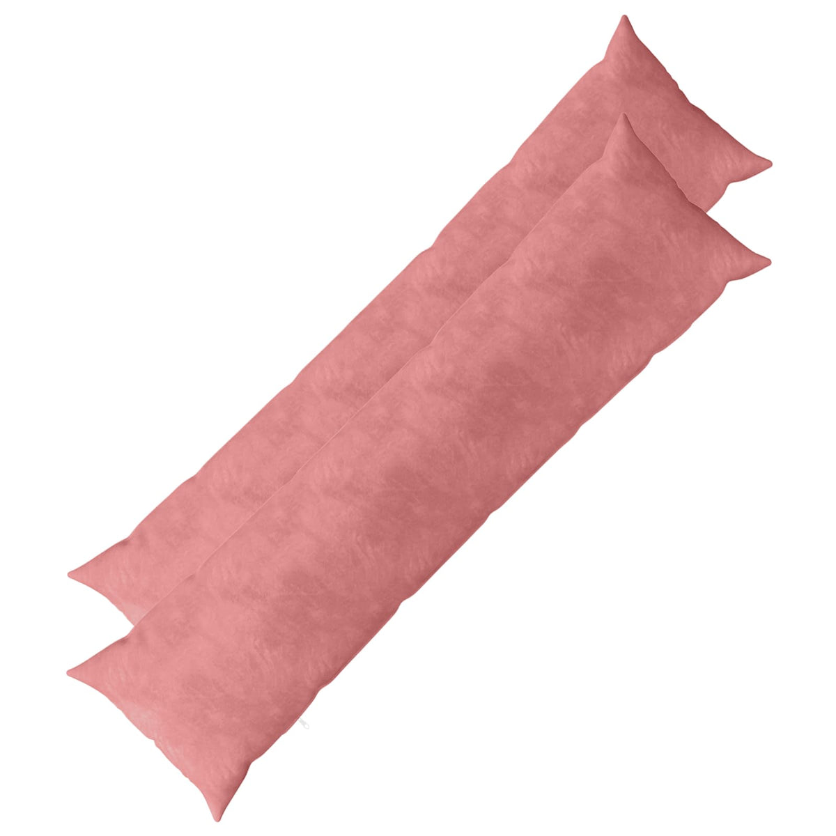 Throw Pillow HEERLEN Velvet 2 Pink 30 x 30–Ø 40 cm 40 x 145 cm