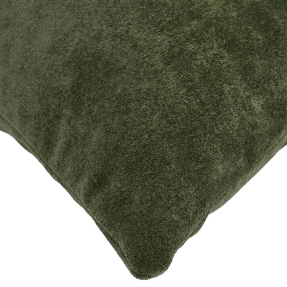 vidaXL Cushion with Pillow HEERLEN 2 pcs Green Microfiber Fleece 4