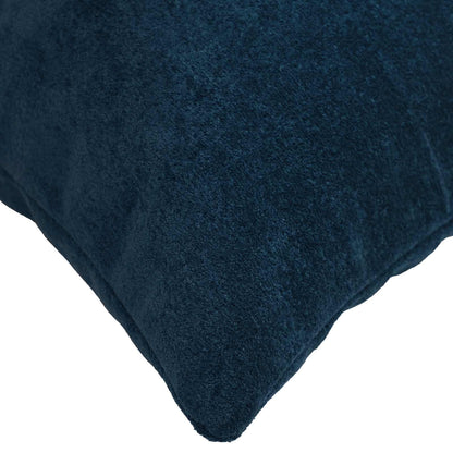vidaXL Cushion with Pillow HEERLEN 2 pcs Blue Microfiber Fleece 4
