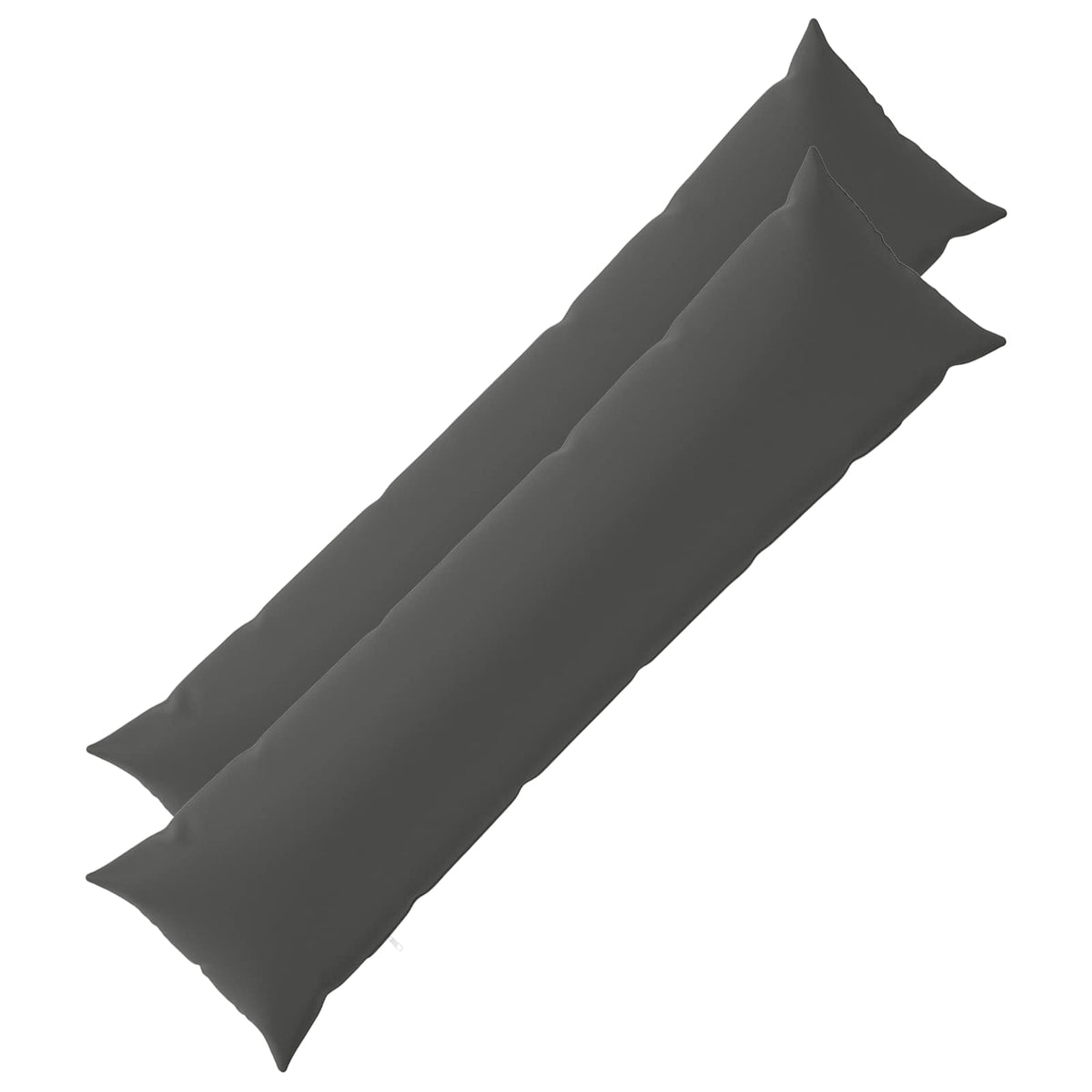 vidaXL Throw Pillow 2 pcs HEERLEN Anthracite 40 x 145 cm Polyester 2