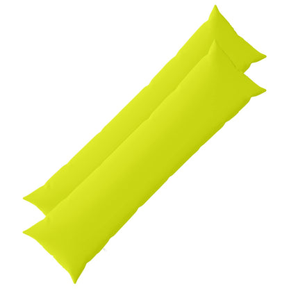 Throw Pillow HEERLEN Polyester 2 Bright green 30 x 30–Ø 50 cm 40 x 145 cm