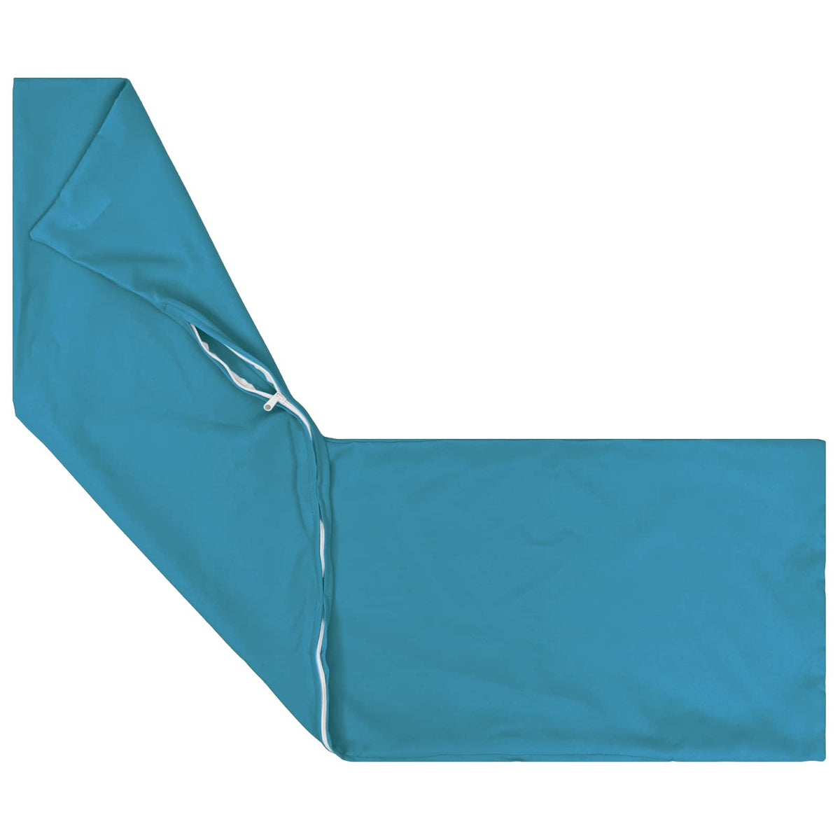 Cushion with Pillow HEERLEN 2 pcs Light Blue Polyester