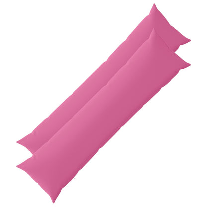 vidaXL Throw Pillow 2 pcs HEERLEN Pink 40 x 145 cm Polyester 2