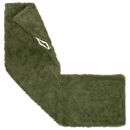 vidaXL Cushion with Pillow HEERLEN 2 pcs Green PV Fleece 4