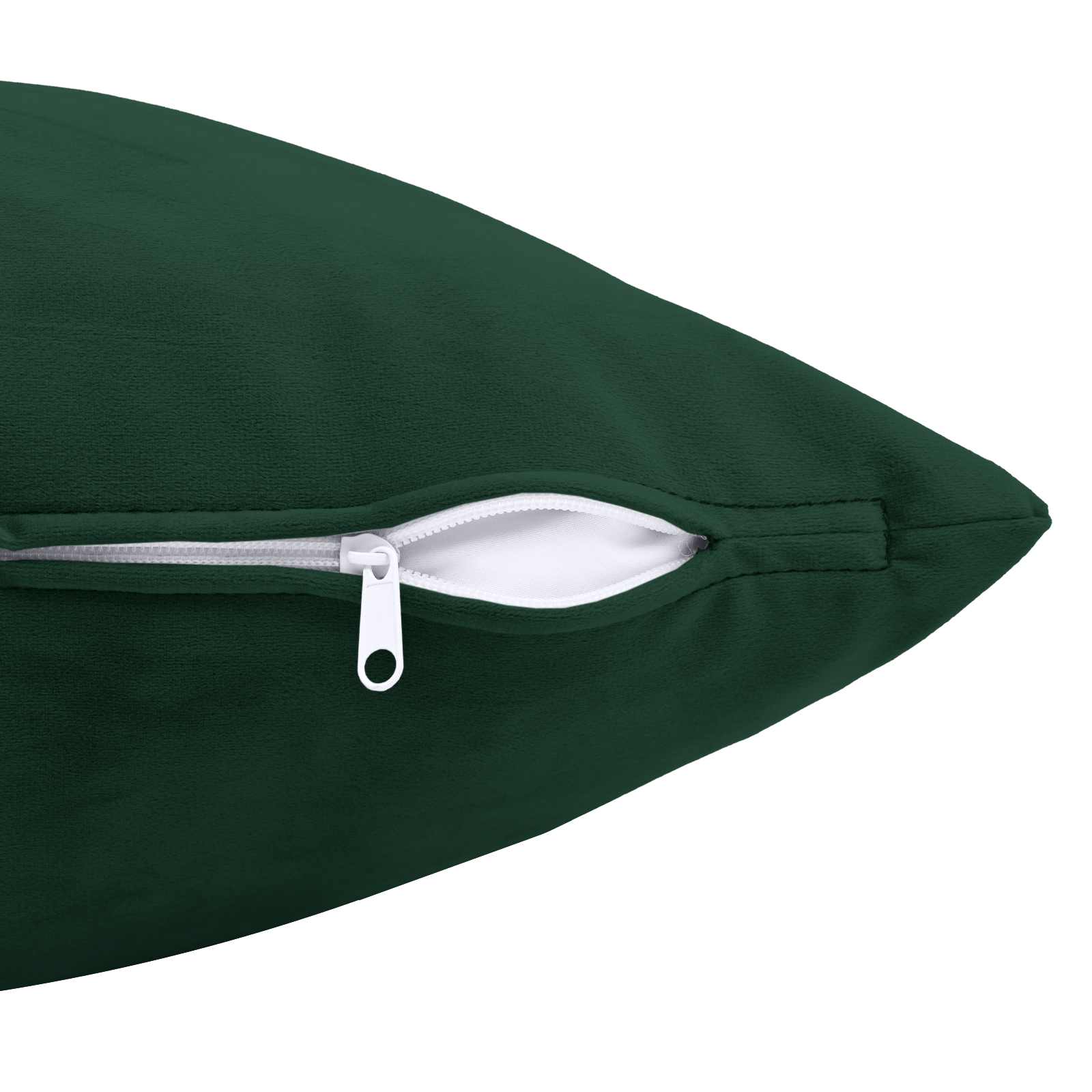 vidaXL Cushion with Pillow HEERLEN 6 pcs Dark Green Velvet 6