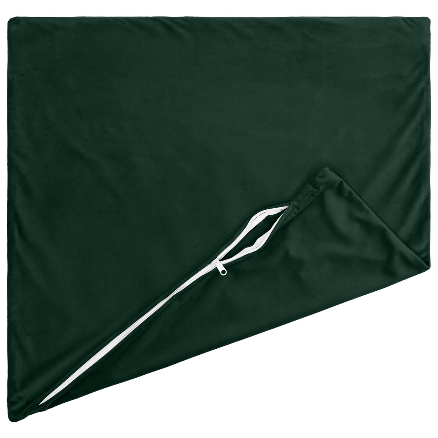 vidaXL Cushion with Pillow HEERLEN 6 pcs Dark Green Velvet 4