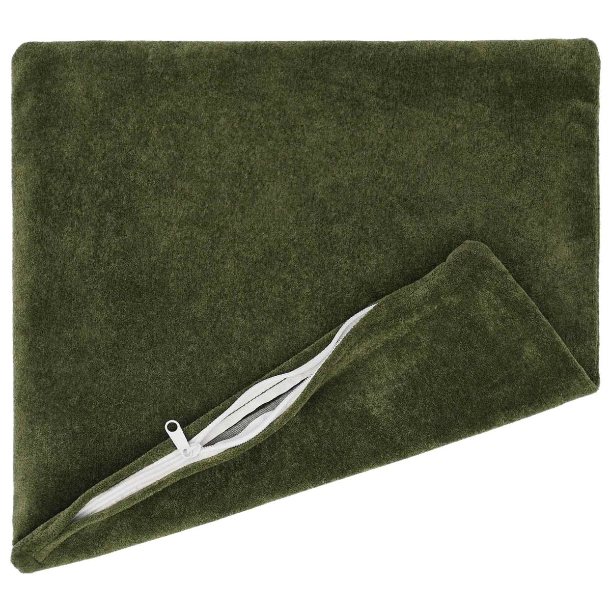 Cushion HEERLEN Green Microfiber Fleece