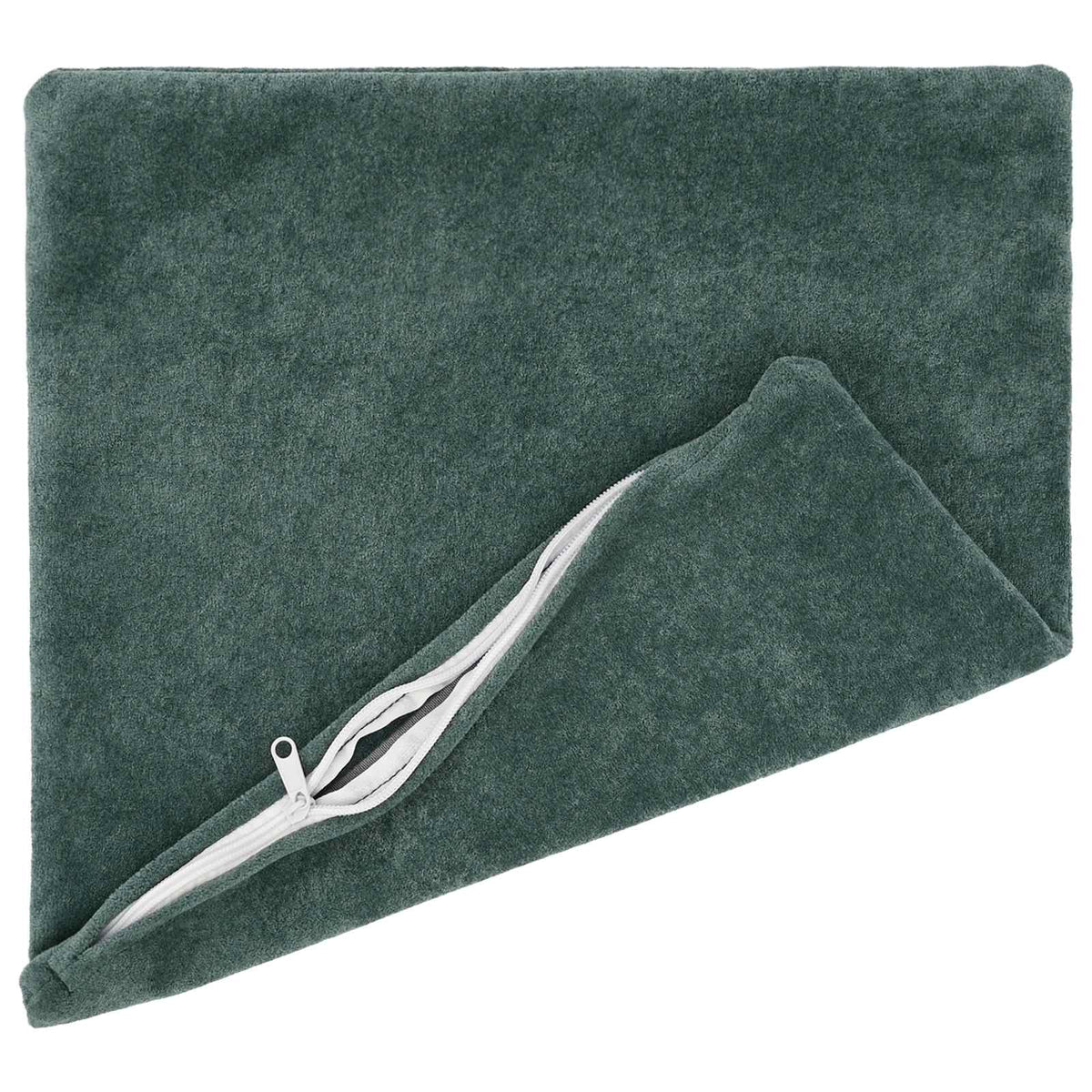 vidaXL Cushion with Pillow HEERLEN 6 pcs Sea Blue Microfiber Fleece 3