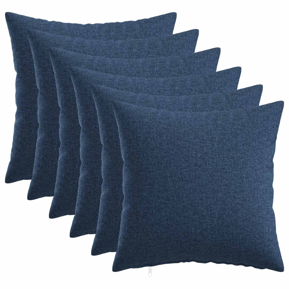 Throw Pillow HEERLEN Fabric 6 50 x 50 cm Blue
