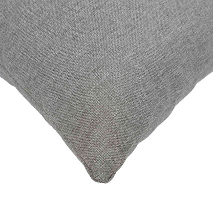 vidaXL Cushion with Pillow HEERLEN 6 pcs Cloud Grey Fabric 5