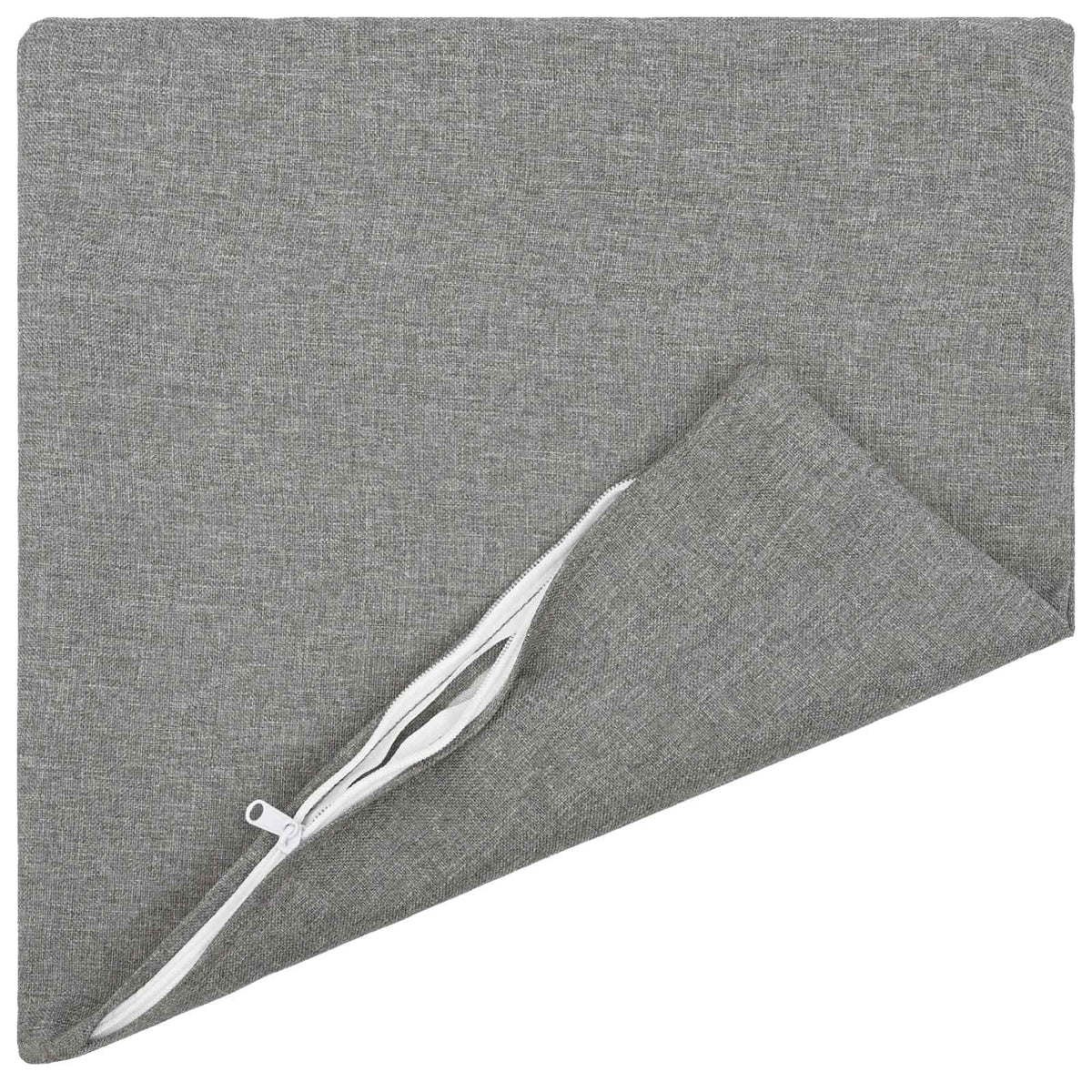 vidaXL Cushion with Pillow HEERLEN 6 pcs Cloud Grey Fabric 3
