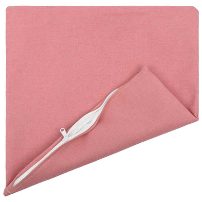 vidaXL Cushion with Pillow HEERLEN 6 pcs Pink Fabric 3