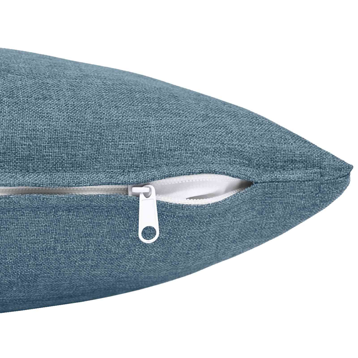 vidaXL Cushion with Pillow HEERLEN 6 pcs Jeans Blue Fabric 4