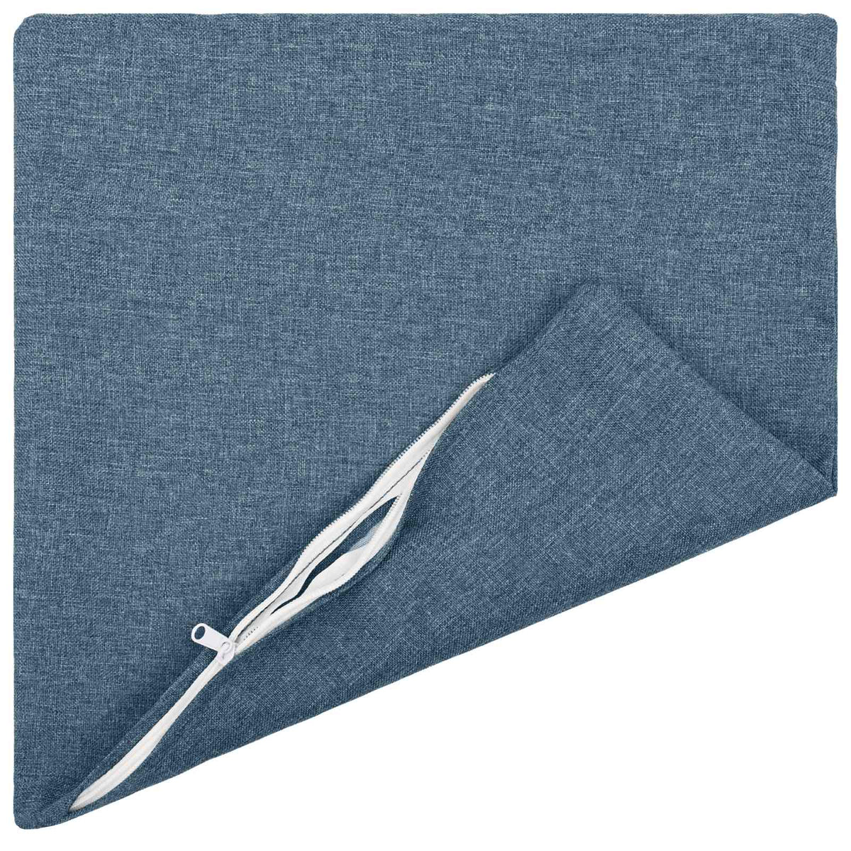 vidaXL Cushion with Pillow HEERLEN 6 pcs Jeans Blue Fabric 3