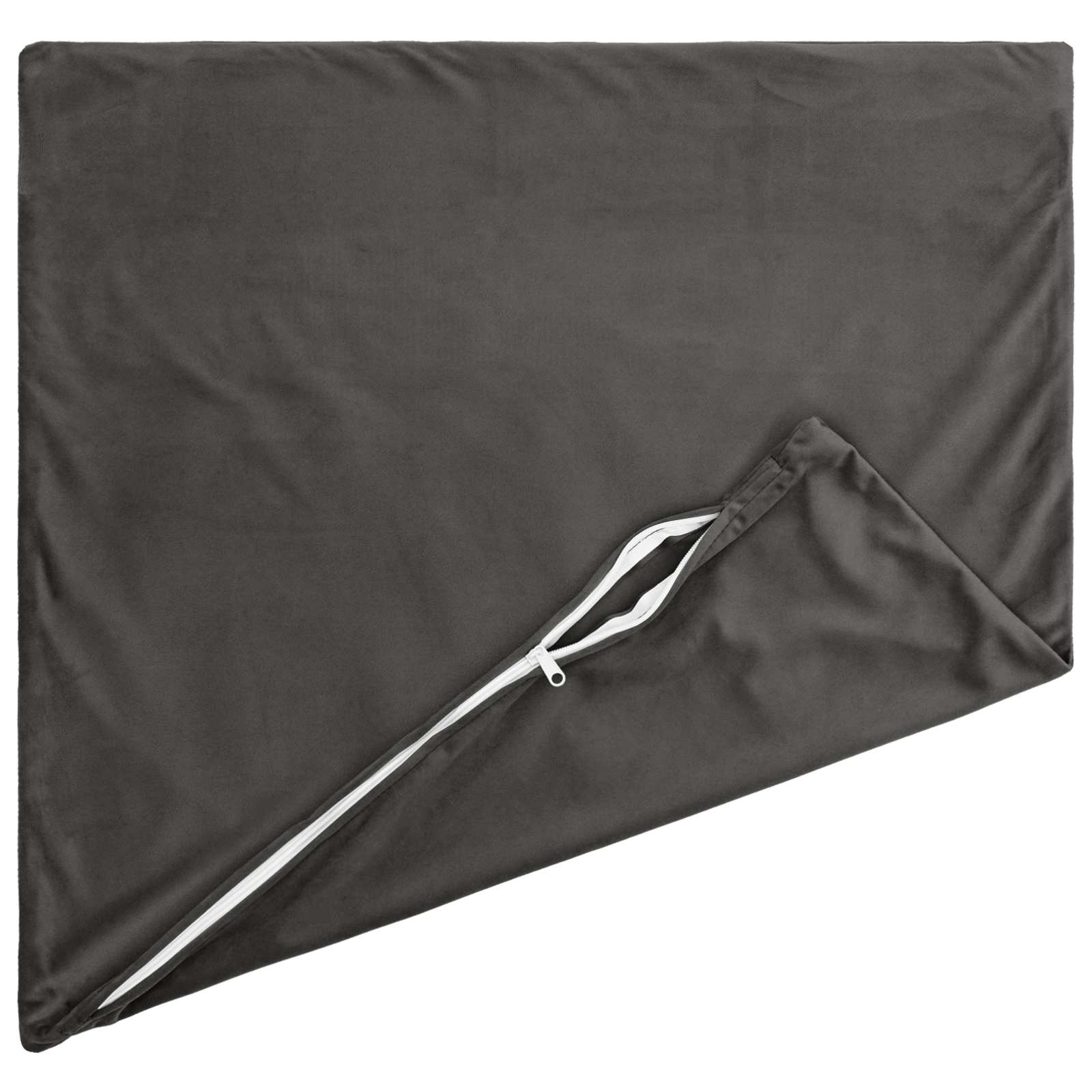 vidaXL Cushion with Pillow HEERLEN 6 pcs Dark Grey Velvet 4