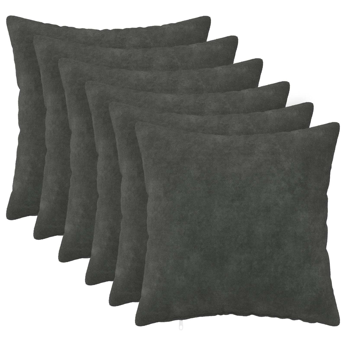 Throw Pillow HEERLEN 6 Anthracite 50 x 50 cm