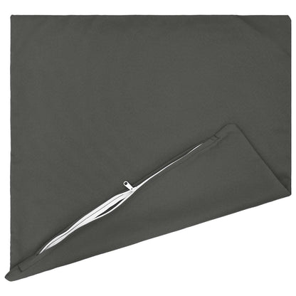 vidaXL Throw Pillow 6 pcs HEERLEN Anthracite 50 x 50 cm Polyester 4