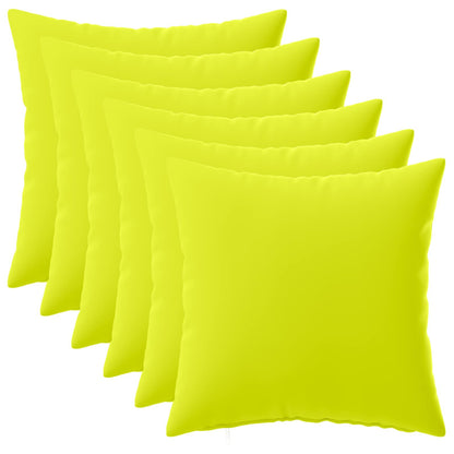 Throw Pillow HEERLEN Polyester 6 50 x 50 cm Bright green