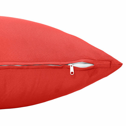 vidaXL Cushion with Pillow HEERLEN 6 pcs Red Polyester 6