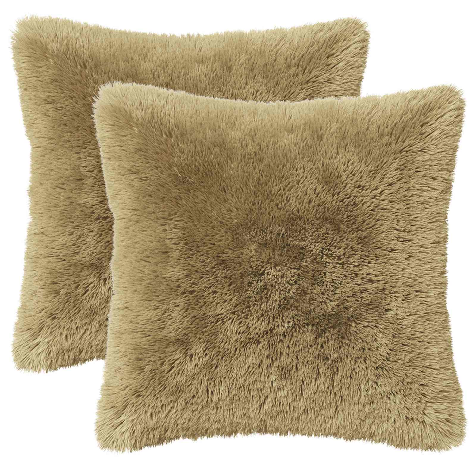 vidaXL Cushion with Pillow HEERLEN 6 pcs Light Grey PV Fleece 2