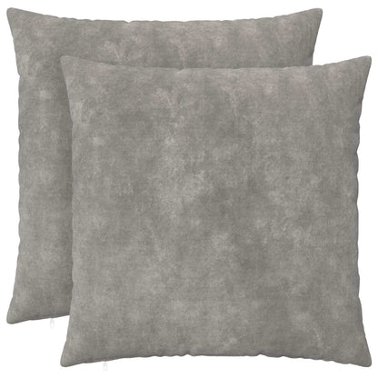 Cushion with Pillow HEERLEN 2 pcs Light Grey