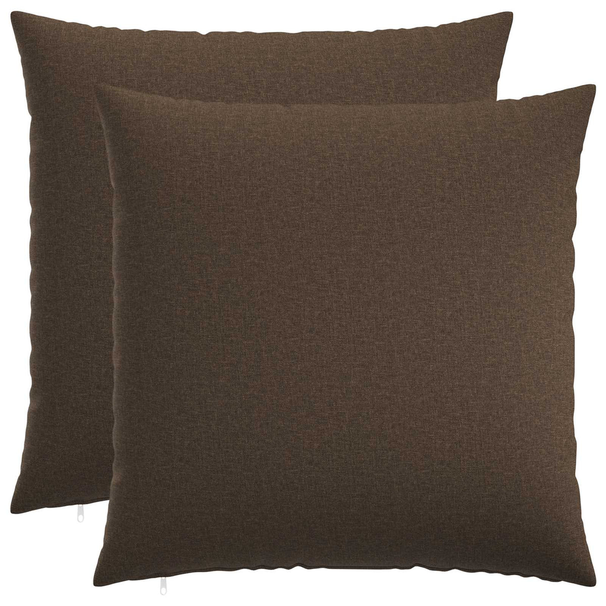 Throw Pillow HEERLEN Fabric 2 Taupe 30 x 30–Ø 30 cm 80 x 80 cm