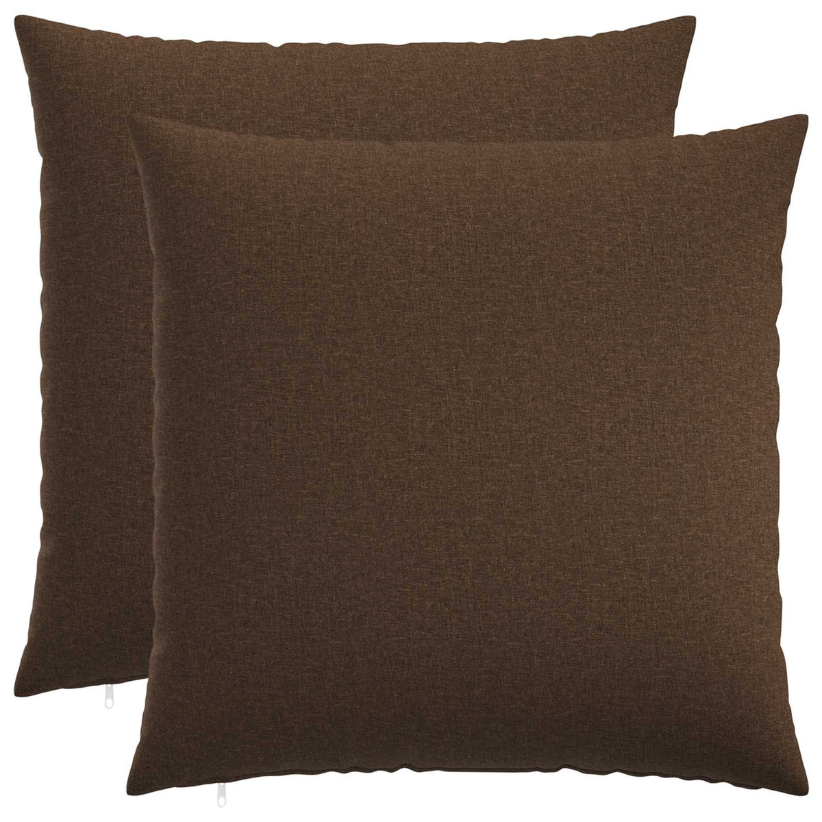 vidaXL Cushion with Pillow HEERLEN 2 pcs Brown Fabric 1