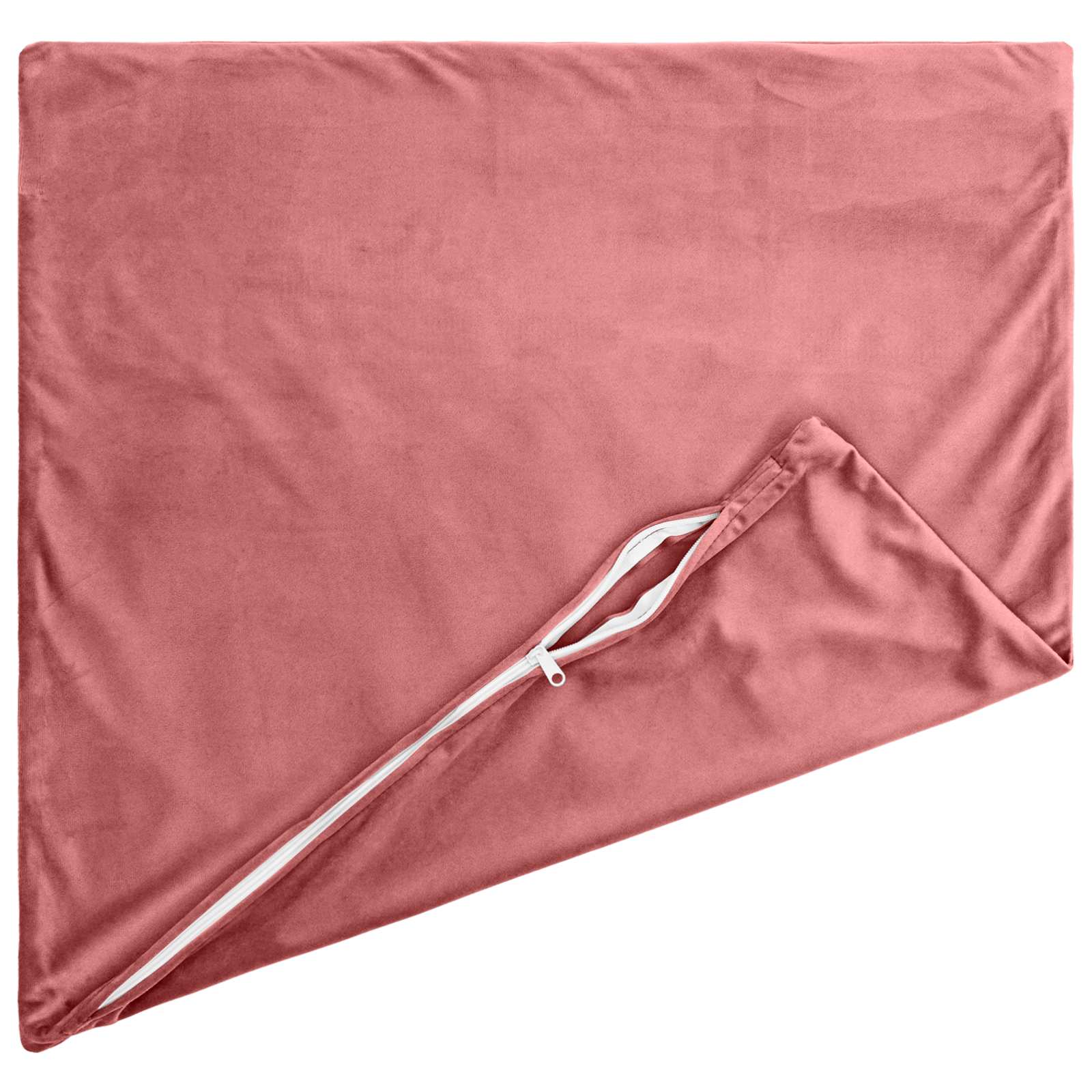 vidaXL Cushion with Pillow HEERLEN 2 pcs Pink Velvet 4