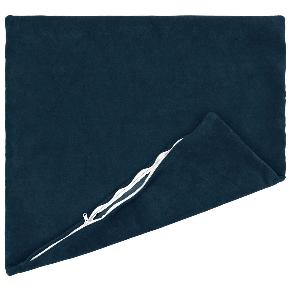 vidaXL Throw Pillow 2 pcs HEERLEN Blue 80 x 80 cm Microfiber Fleece 3