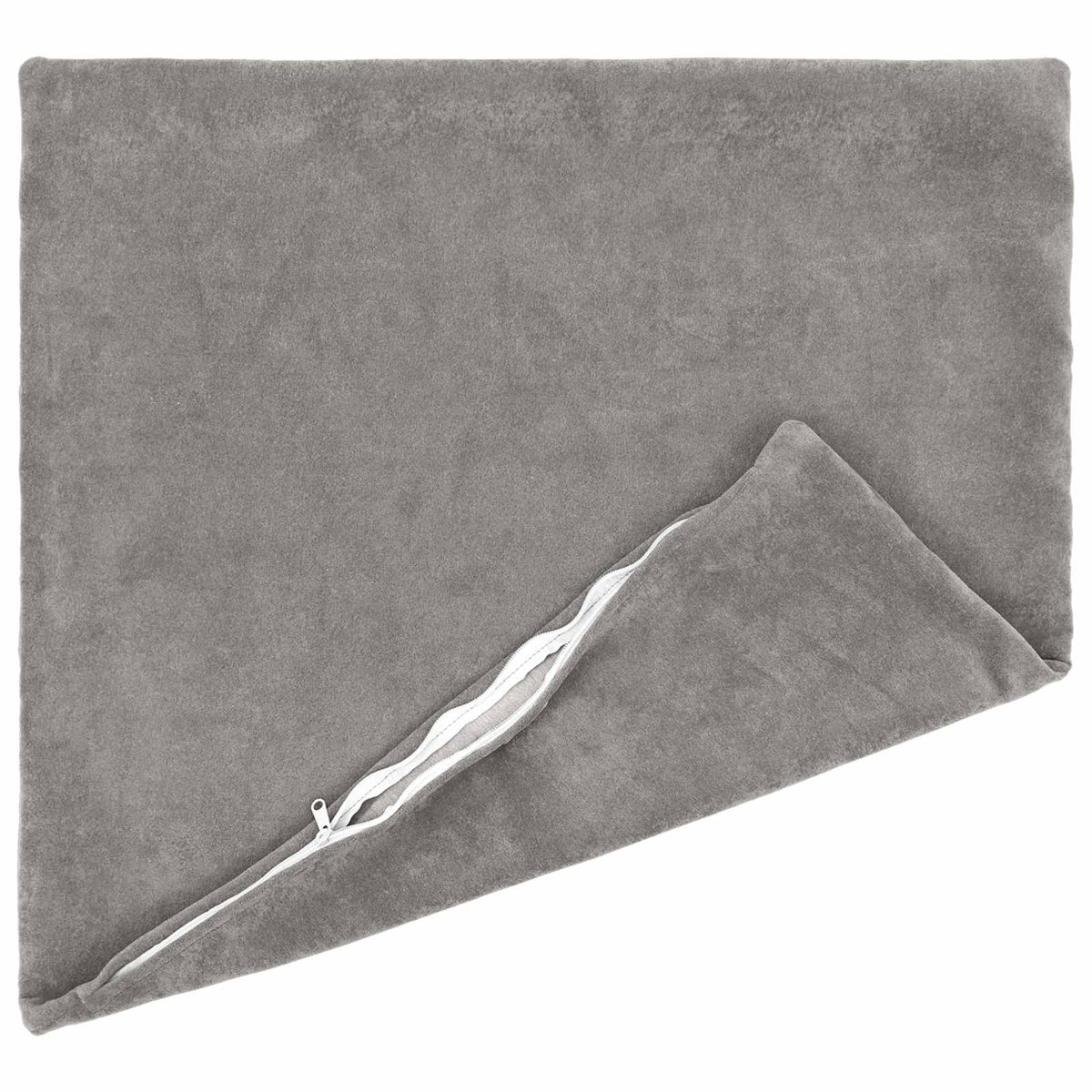 vidaXL Throw Pillow 2 pcs HEERLEN Light Grey 80 x 80 cm 3