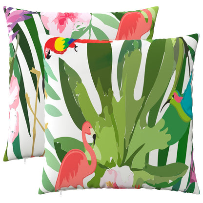 vidaXL Cushion with Pillow HEERLEN 2 pcs Multicolour Polyester 2