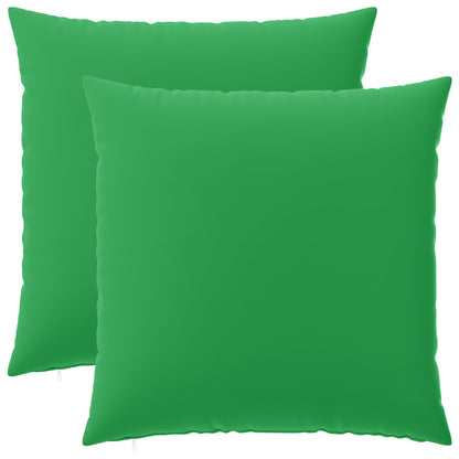 Throw Pillow HEERLEN Polyester 2 Green 80 x 80 cm