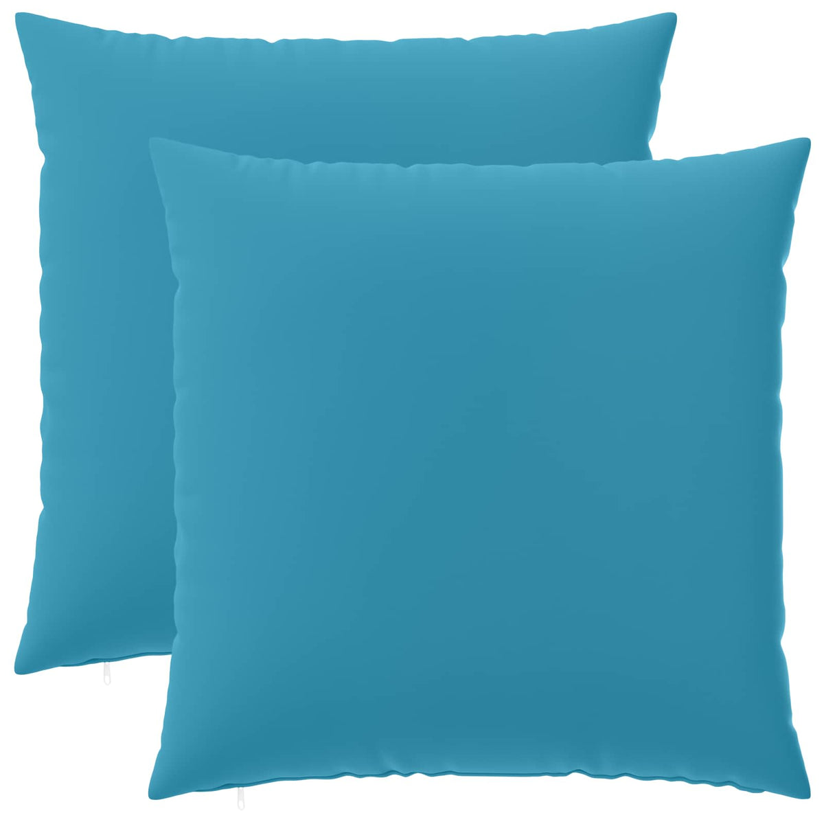 Throw Pillow HEERLEN Polyester 2 Light blue 80 x 80 cm