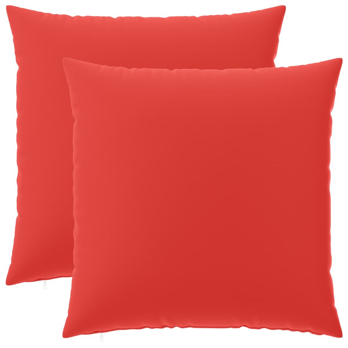 Throw Pillow HEERLEN Polyester 2 Red 80 x 80 cm