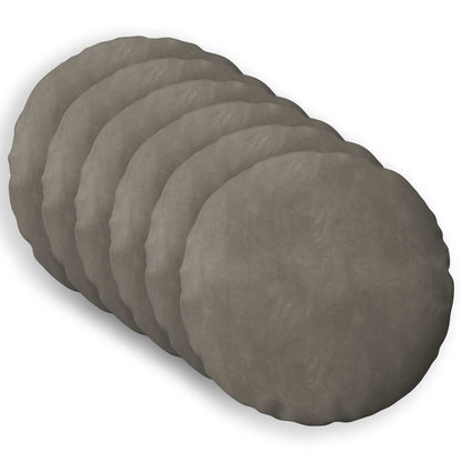 vidaXL Cushion with Pillow HEERLEN 6 pcs Light Grey Velvet 2