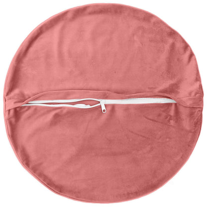 vidaXL Cushion with Pillow HEERLEN 6 pcs Pink Velvet 4